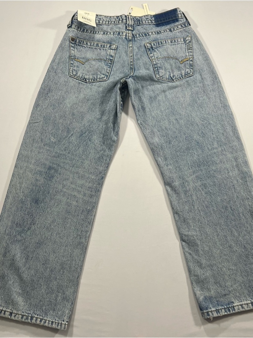 BDG Kayla LowRider Jeans Low Rise Slouchy Boyfriend Vintage Blue 26 - Picture 2 of 14